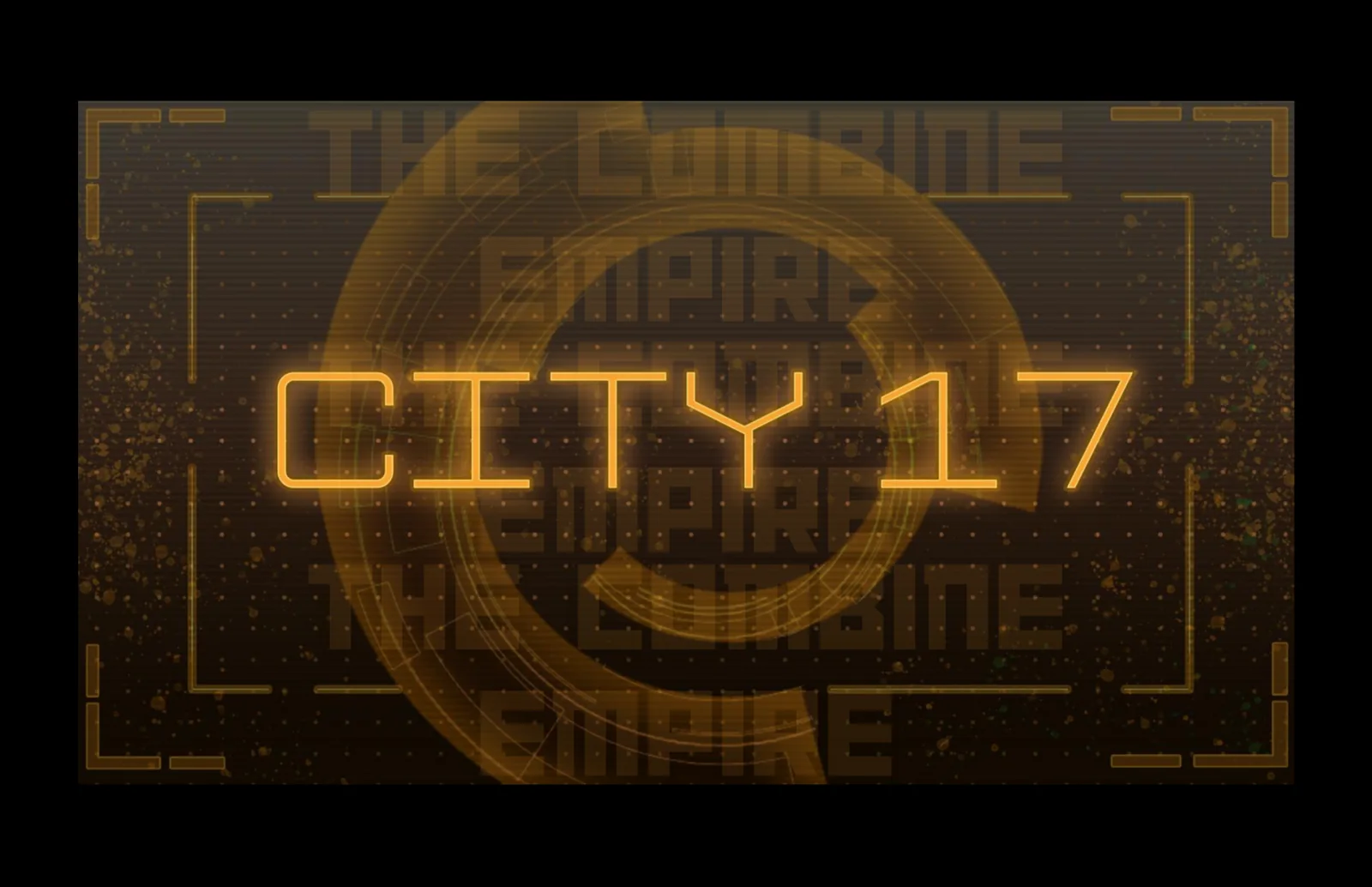 Original City 17 game menu artwork